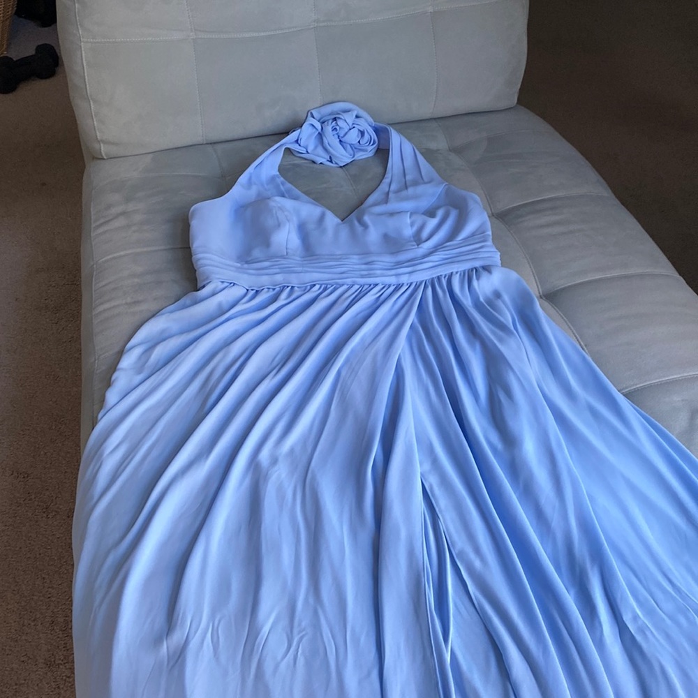 David’s Bridal Halter Dress Size 18